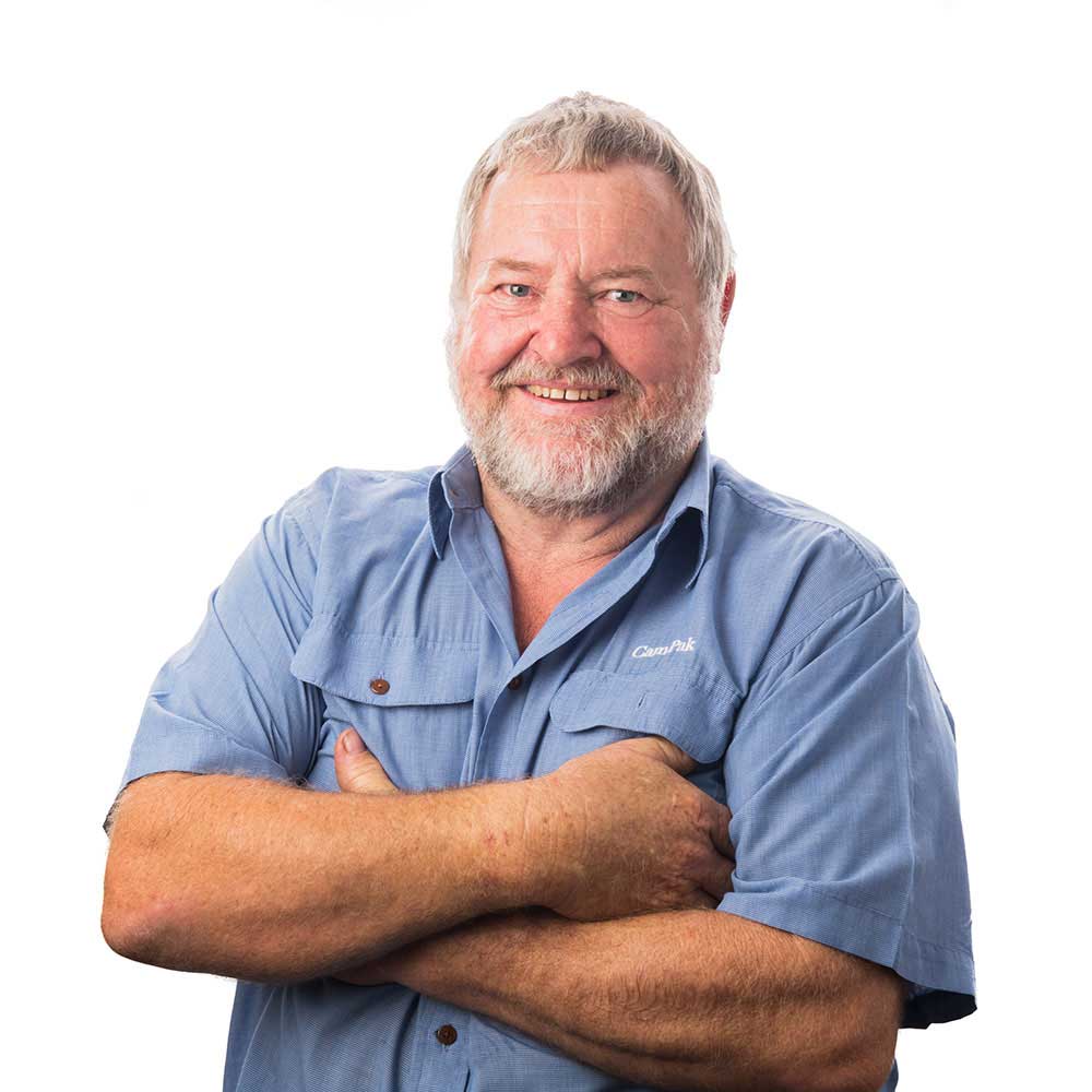 Portrait of Andy Attwell, Site Supervisor at CamPak